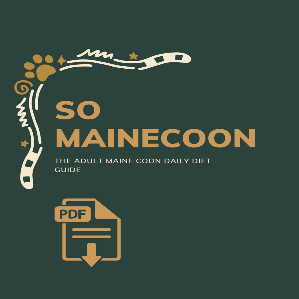 BORN MAJESTIC: THE ADULT MAINE COON DAILY DIET GUIDE