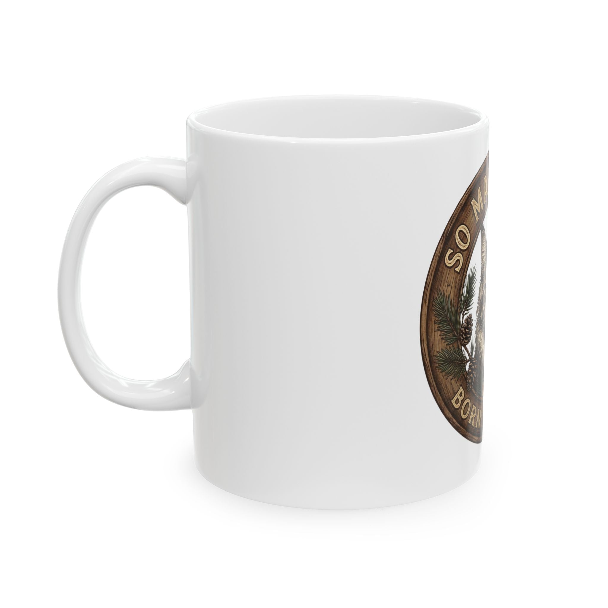 So Maine Coon Ceramic Mug — Born Majestic | Maine Coon Lover Gift | 11oz