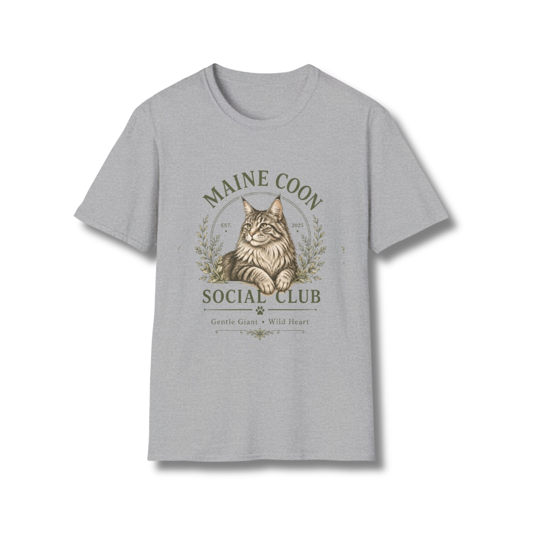 Maine Coon T-Shirt — Maine Coon Social Club