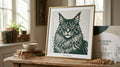 Custom Diamond Painting Kit | Personalized Maine Coon Art
