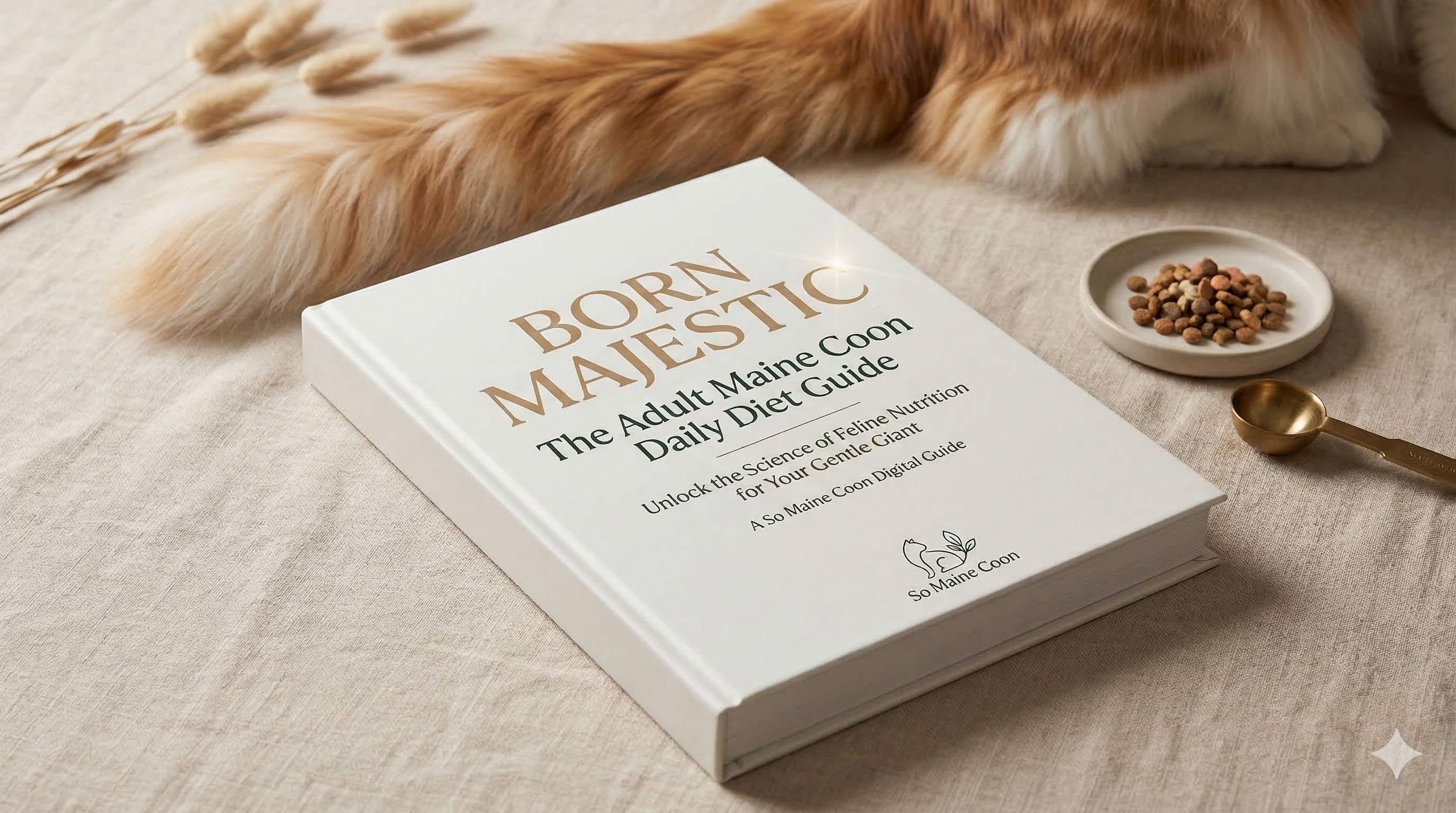 Born Majestic: The Adult Maine Coon Daily Diet Guide ebook cover
