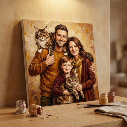 Custom Paint by Numbers Kit | From Your Photo