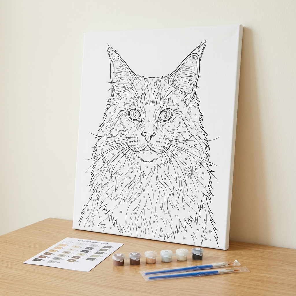 Custom Paint by Numbers Kit | From Your Photo