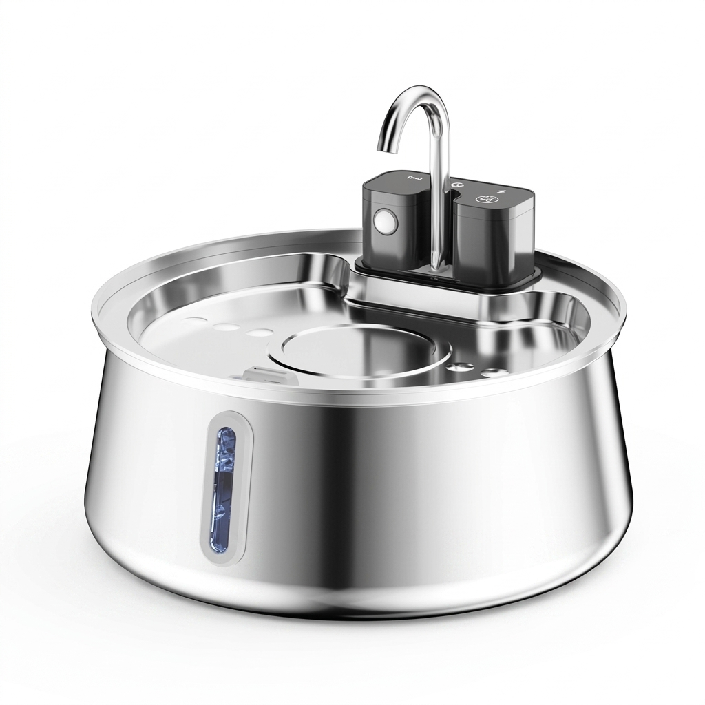 PurrSpring 2.0 | Stainless Steel Cat Water Fountain