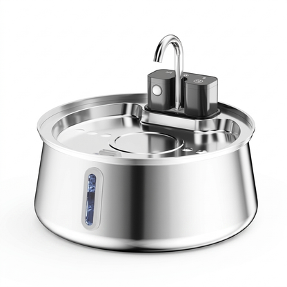 PurrSpring 2.0 | Stainless Steel Cat Water Fountain