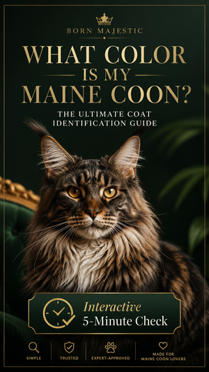Maine Coon color identification guide ebook — what color is my Maine Coon