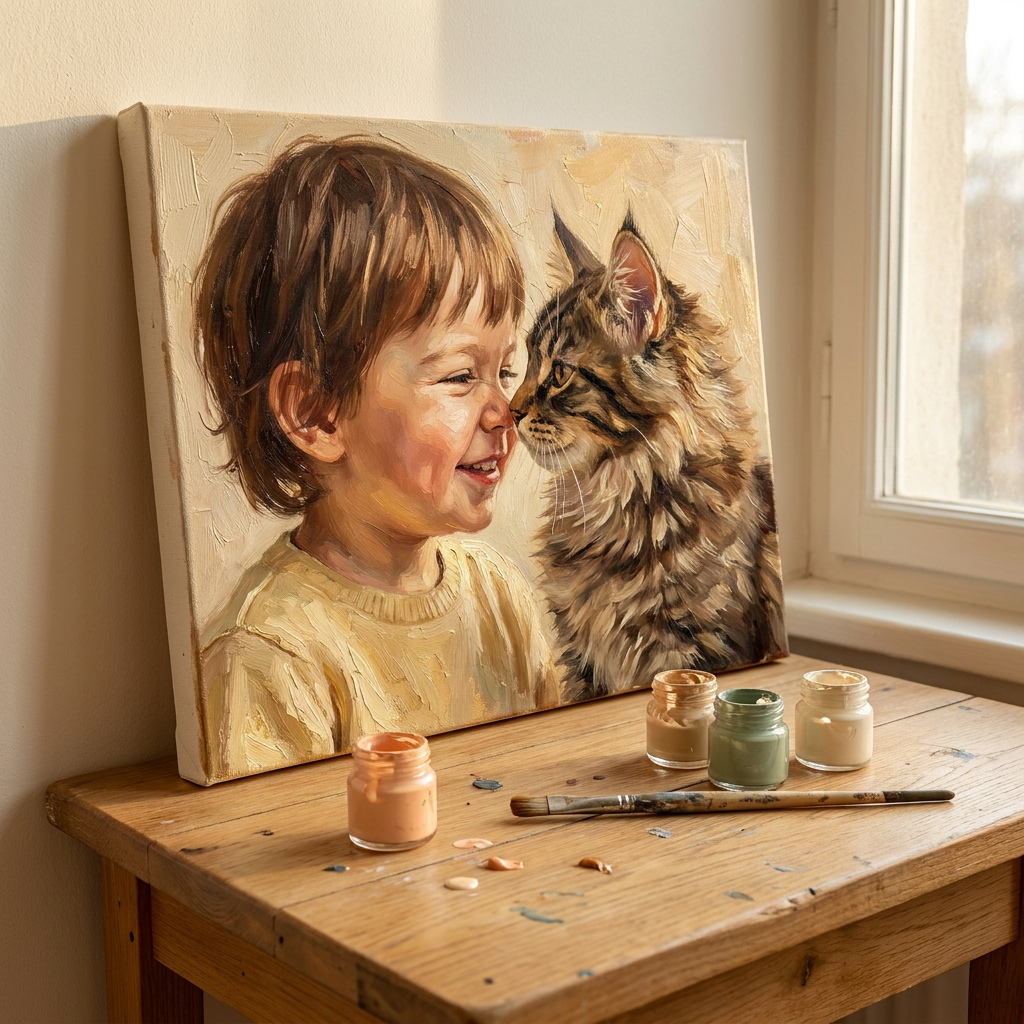 Custom Paint by Numbers Kit | From Your Photo