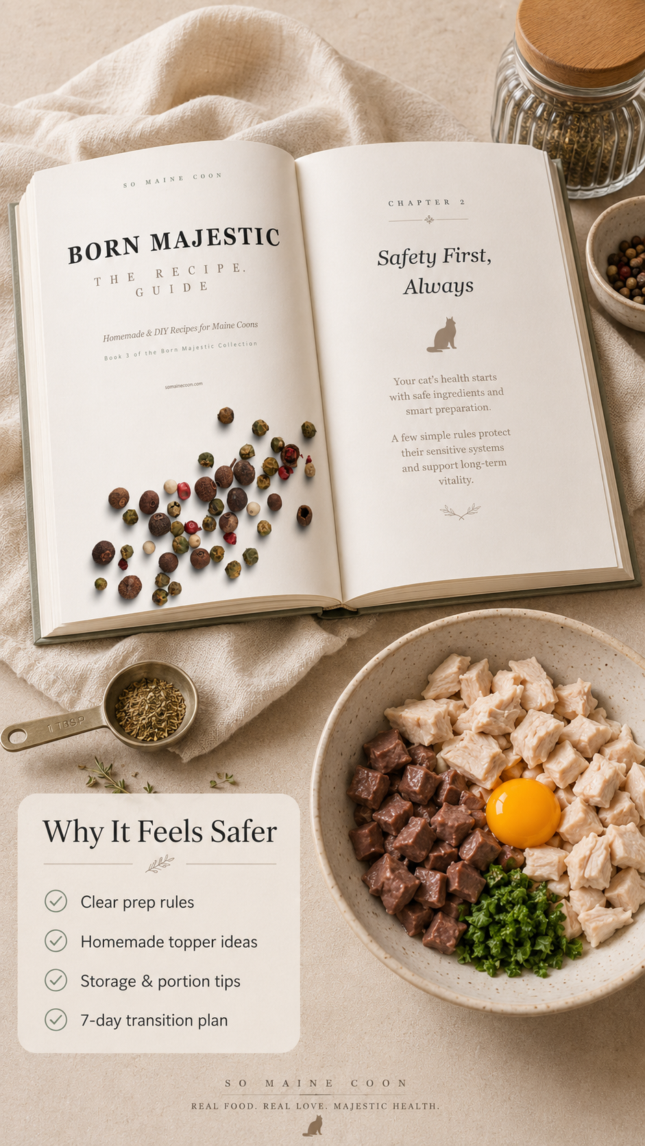 BORN MAJESTIC - THE RECIPE GUIDE